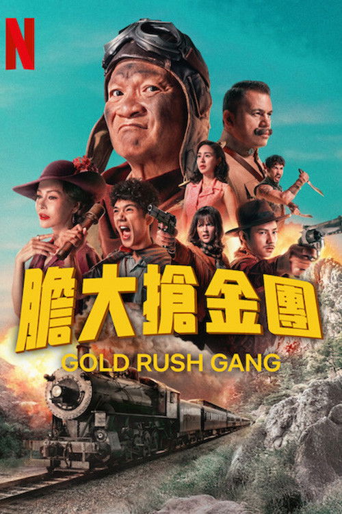 胆大抢金团海报
